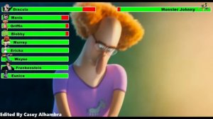 Hotel Transylvania 4: Transformania (2022) Final Battle with healthbars