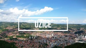 DJI Mini 3 PRO. Город Ужице, Златибор, Сербия