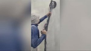 шлфуем стены под боковой свет #ЯМАЛЯР102