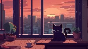 Lofi Cat Vibes 🐾 Lofi Hip Hop Mix 🐾 Chill with my cat