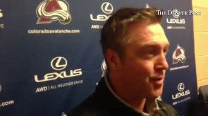 Patrick Roy talks about starting Reto Berra tonight against Flyers