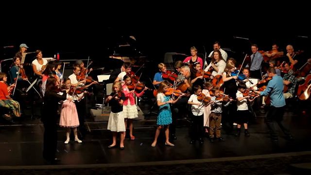 French Folk Song Viola at 2013 ISSI lead by Robert Richardson смотреть онлайн