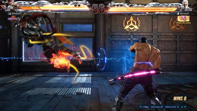 Buffed Lars in Tekken 8 | High Damage Combos | Ranked and Online Matches смотреть онлайн