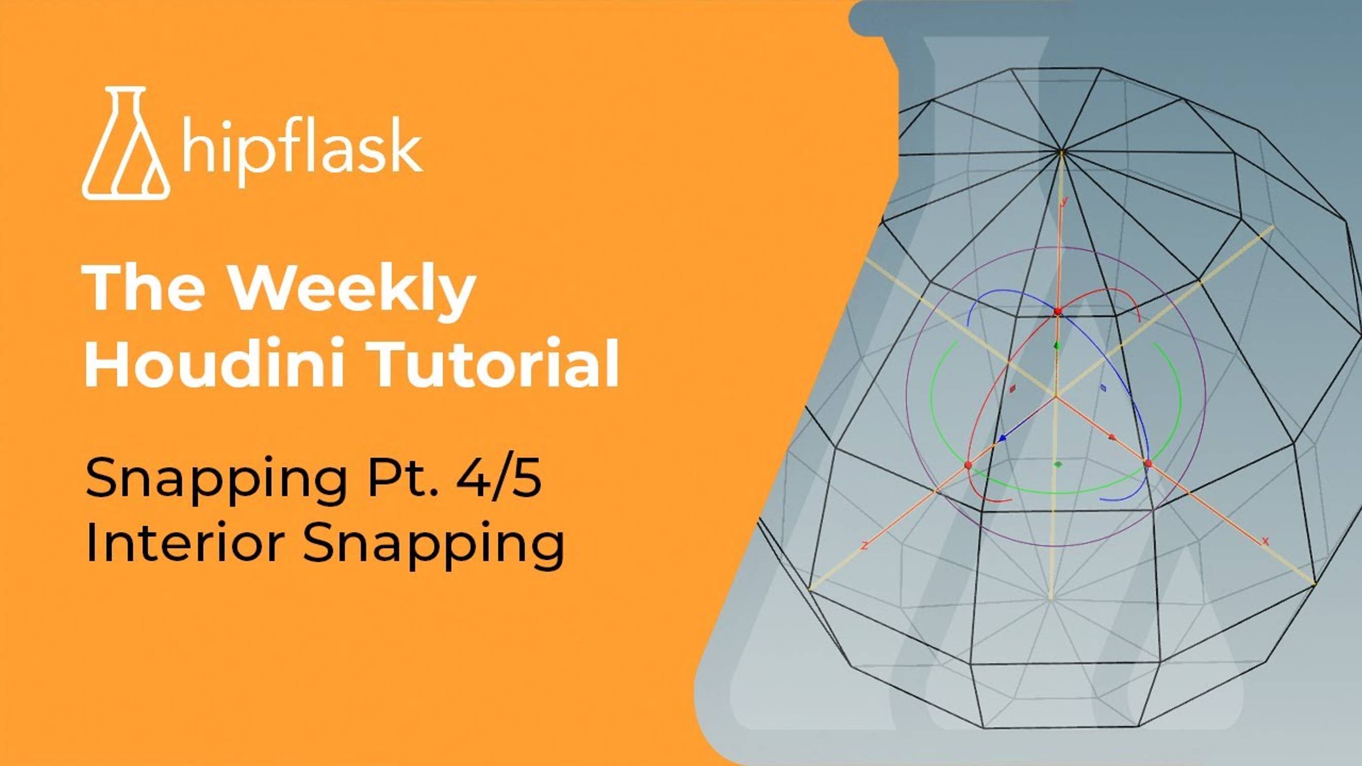 04_The Weekly Houdini Tutorial Snapping Pt 4/5  Interior Snapping