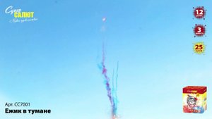 СС7001 Салют "Ежик в тумане" (1,25"х25)