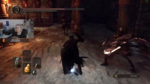 Dark souls II Серия 17 Дымный рыцарь.