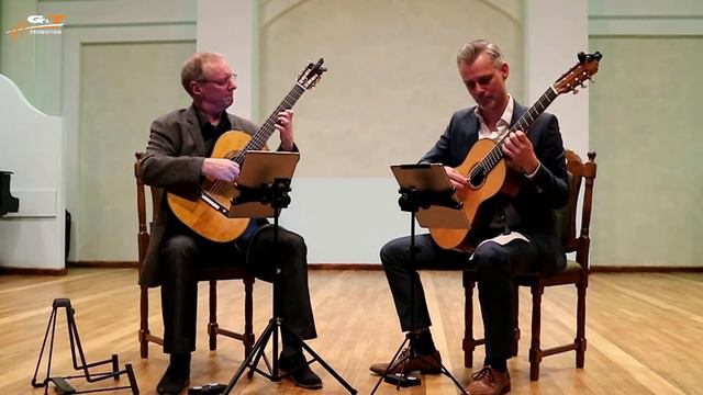 Decarísimo - Astor Piazzolla. Gantriis-Zimmermann Guitar Duo live смотреть онлайн