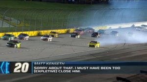 Radioactive from Kansas - "I saw him rubbing your [Expletive]" - NASCAR Race Hub