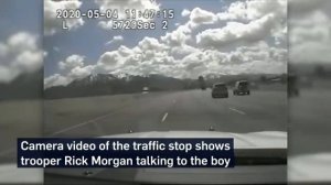 5-year-old boy pulled over while driving in Utah