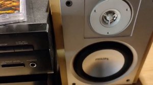 Усилитель Pioneer A109, колонки Philips mc70 Woox bass. CD дека Yamaha CDX 580