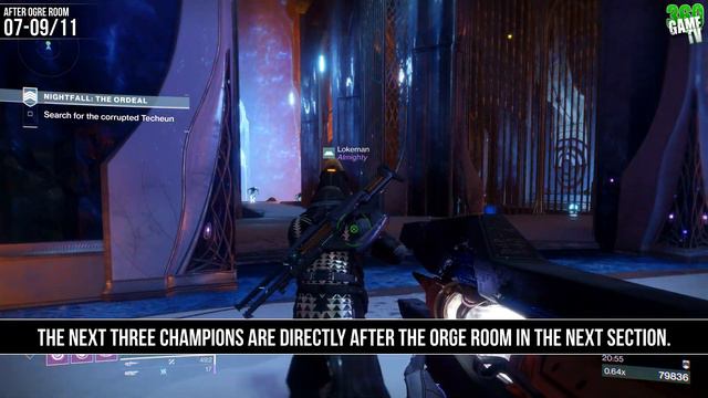 Destiny 2 The Corrupted Nightfall The Ordeal Platinum - All Champions Locations on Legend (1050)
