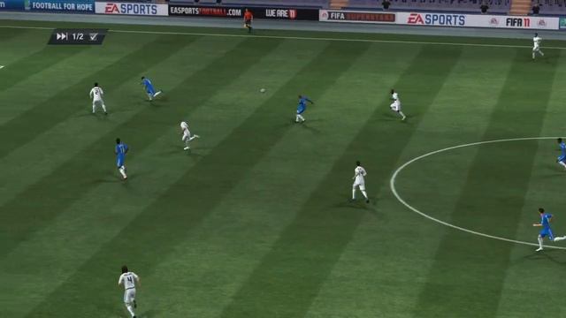 Fifa 11: Chelsea vs Real Madrid - Drogba Hat Trick смотреть онлайн