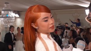 Ice Spice Wears Balmain to Her First Met Gala Red Carpet | Met Gala 2023 With | Vogue