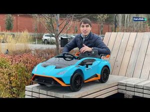 Электромобиль с функцией дрифта Lamborghini Huracan STO 24V — SMT 555