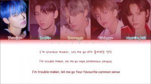TXT - New Rules (Color Coded Lyrics Eng/Rom/Han/가사)