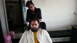 Asmr painkiller Head massage .