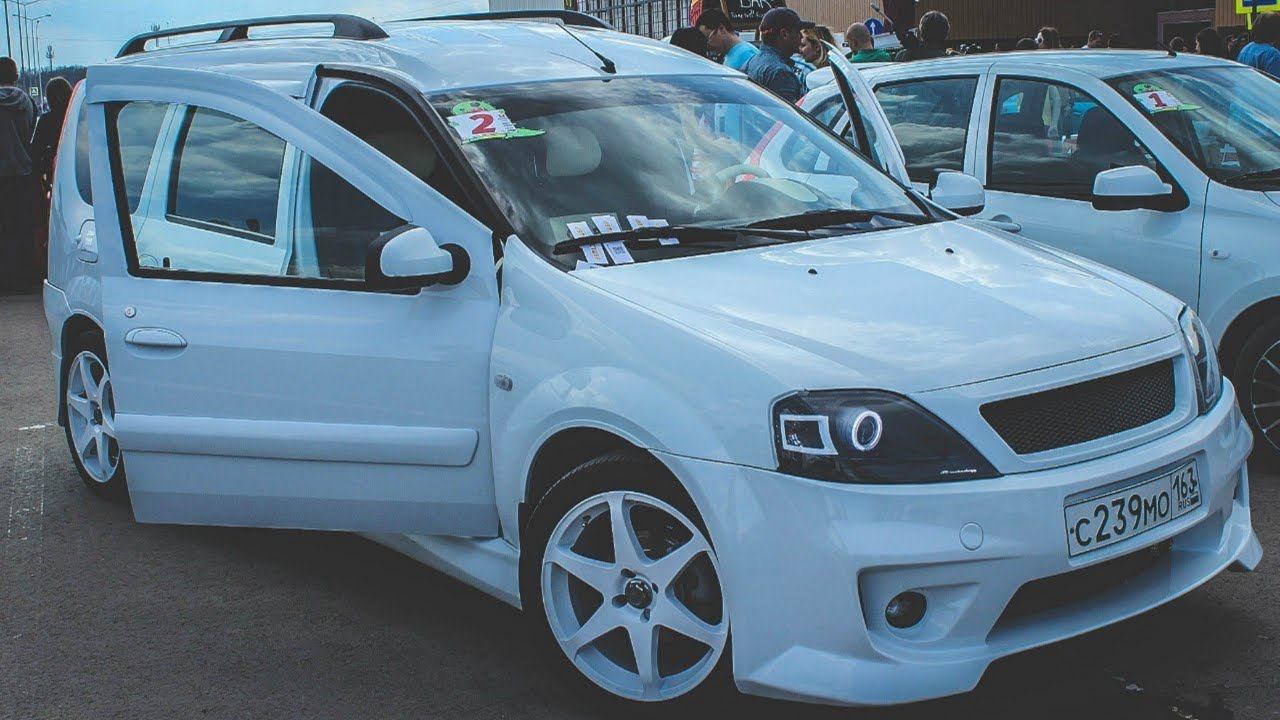 Тюнинг LADA Largus "Белый лебедь"