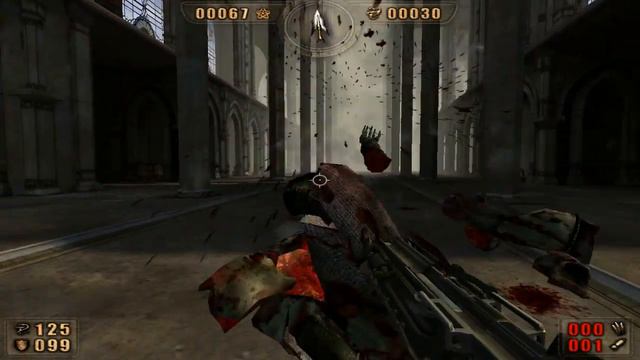 Прохождение Painkiller Крещеный Кровью уровень Собор