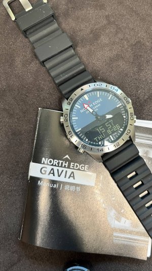 Дайверские часы North Edge GAVIA 2, компас