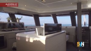 Alegria 67 by Fountaine Pajot (in English) -  SVN solovelanet Global Sailing Nertwork 4K