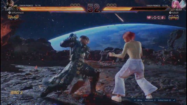 Tekken 8 Lars Rank promoted to Vanquisher | Some Perfect KOs and fight VS King смотреть онлайн