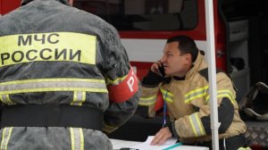 Как в Тольятти тушили "пожар" после "взрыва" бензобака автомобиля