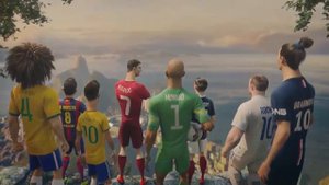 Nike Football Ad- The Last Game introducing cartoons of Ronaldo, Neymar Jr , Rooney, Zlatan, & more