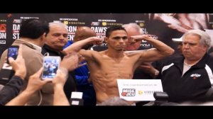 Weigh In, Gamboa vs Perez, From Montreal,