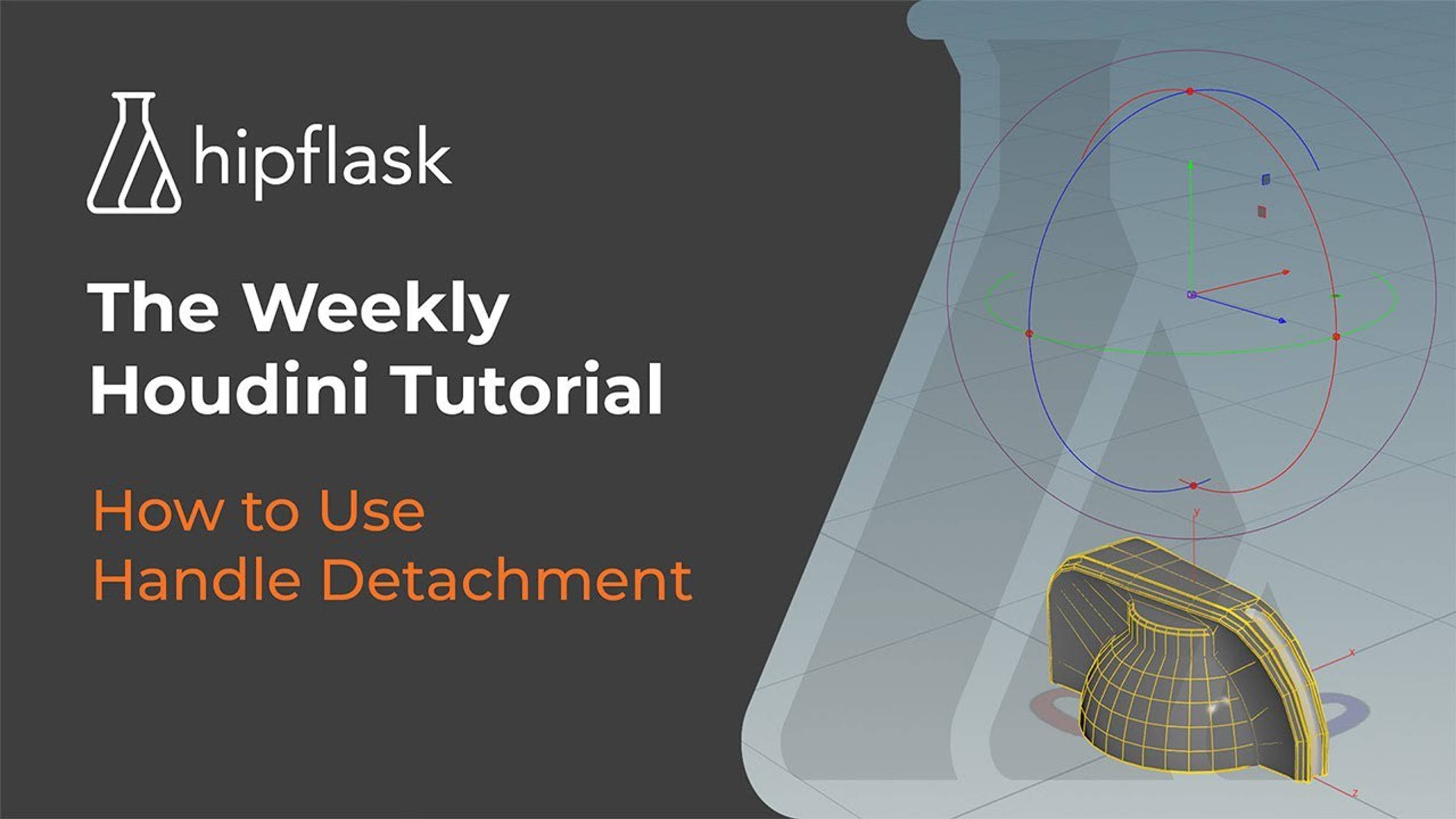 03_The Weekly Houdini Tutorial How To Use Handle Detachment