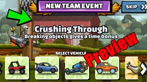 🔔❗ New Team Event (Roll-On Landing) - Hill Climb Racing 2