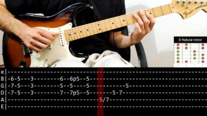 Dire Straits - Sultans of Swing solos (Guitar lesson with TAB)