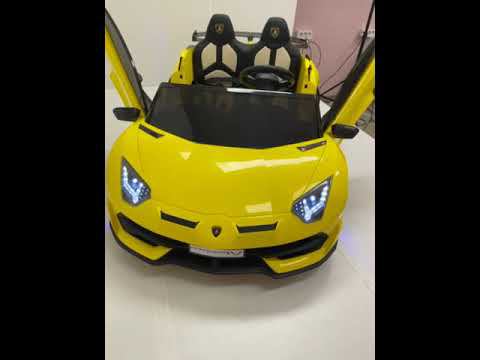 Детский электромобиль Lamborghini Aventador SVJ (A111MP) (Лицензионная модель)