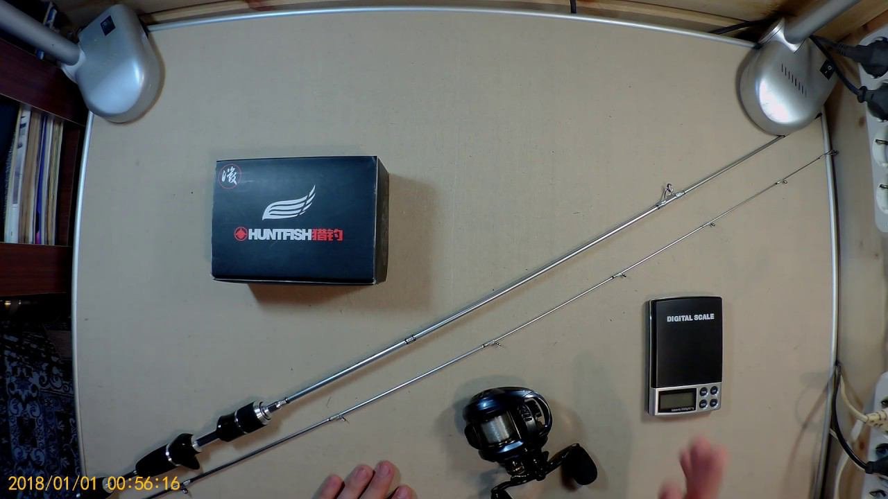 Запасы кота Матроскина. Ультралайтовый мультипликаторный комплект. Le Fish Trout + Huntfish.