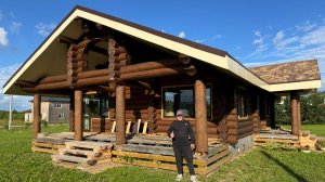 Обзор дома 100 м2. Сруб лежал 3 года! Вид после ОТДЕЛКИ