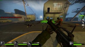 Left 4 dead 2 Билл выжил и вернулся на мост.