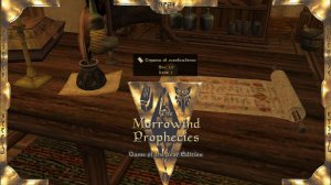 The Elder Scrolls III: Morrowind. Коротко об обучение и старте.