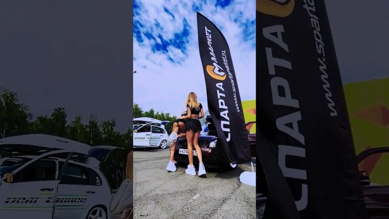 Угадай модель фиолетовой машины на 15 секунде в комменты. #jdm #time2drag #time2fest #racing #tuning