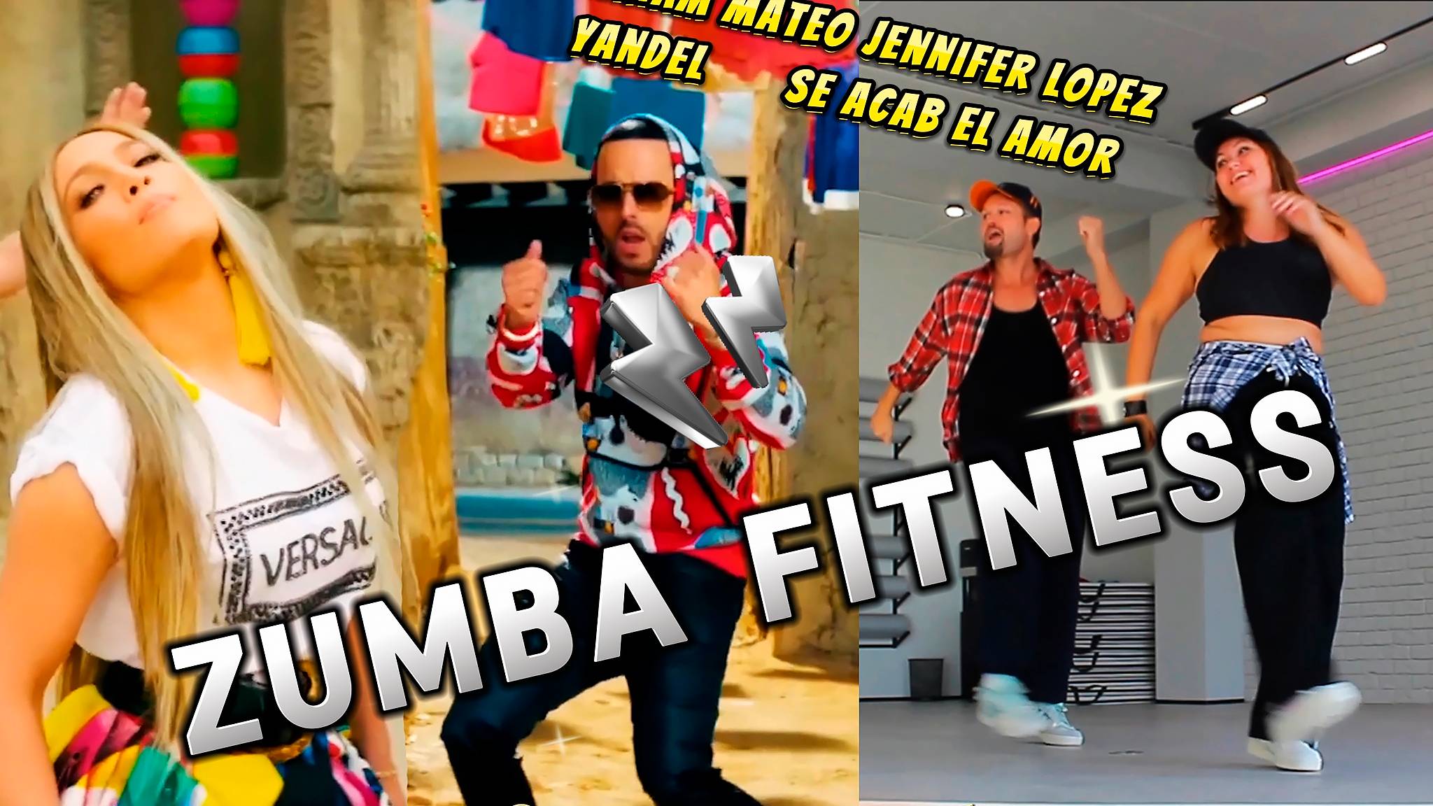 ZUMBA Зажигаем JLo Зумба Танцевальный Фитнес Music Video Jennifer Lopez Se Acabó el Amor Тренировка