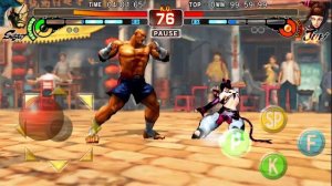 Street Fighter IV CE Gameplay Sagat Arcade Mode iOS / Android