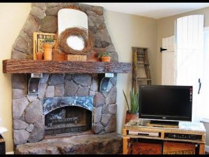 Облицовка камина. Красивый пример