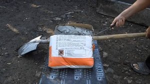 Как быстро раскрыть мешок с цементом