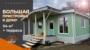Пристройка на жб сваях