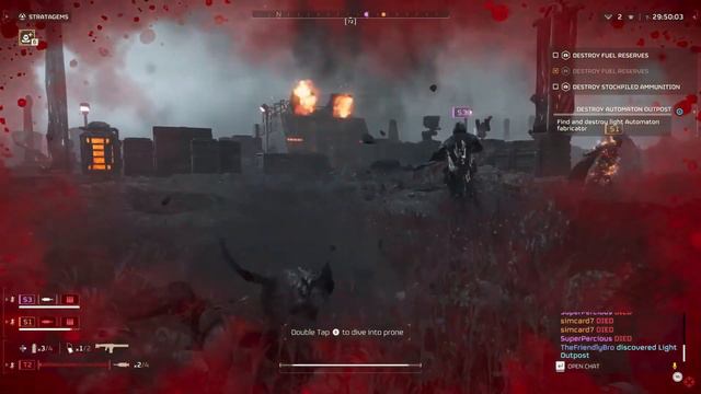 HELLDIVERS 2 l Хэллдайверс 2  момент из игры