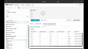 Screencast Superset 5 - SQL Lab, export to csv