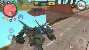 Rope Hero: Vice Town (Aircraft Transformer) New Update 5.4 - Airplane Fighter Robot - Gameplay HD