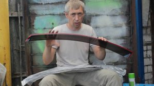 Покраска ветровиков на автомобиль Лада Веста своими руками