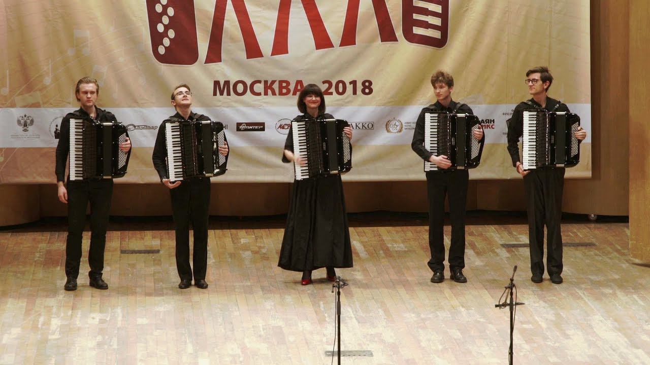 Никита Мндоянц - VS BACH для пяти аккордеонов / Nikita Mndoyants  - VS BACH for five accordions