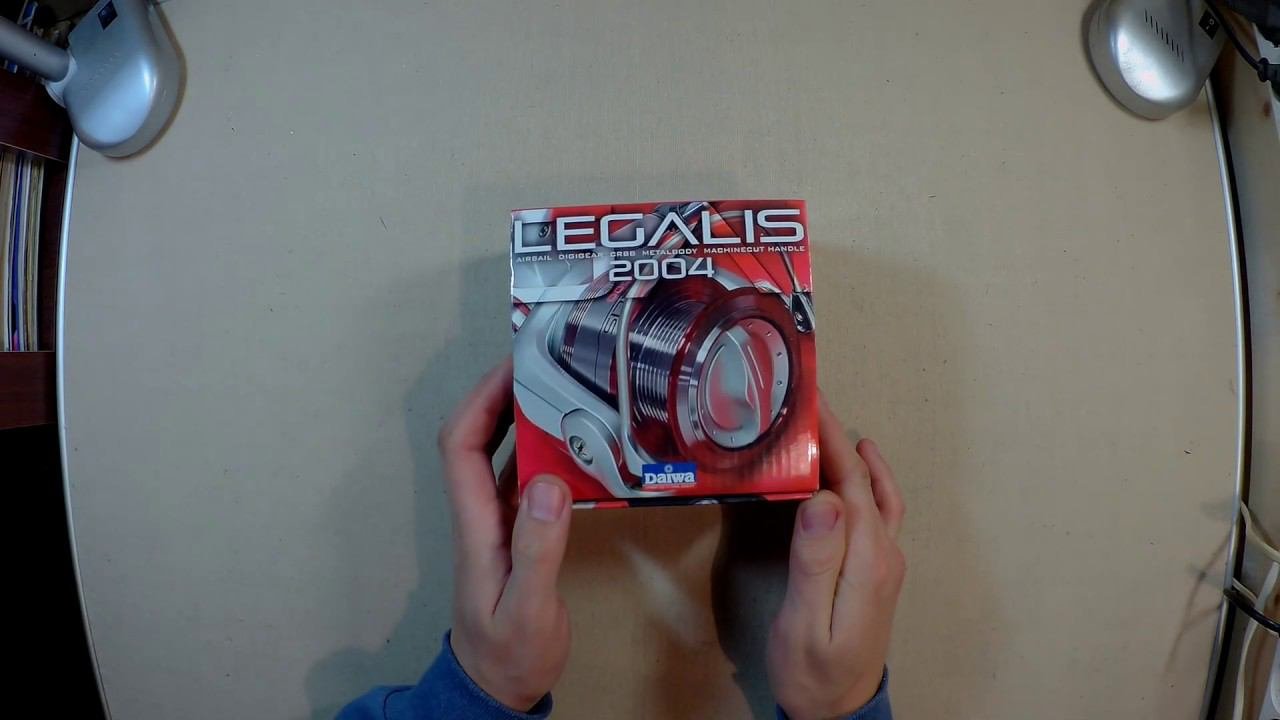 Распаковка посылки из Fmagazin. Катушка Daiwa Legalis 2004