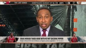 Stephen A. reacts to Craig Hodges criticizing Michael Jordan for 'Last Dance' comments | First Take