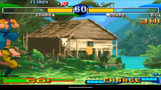 Street Fighter Alpha 3 Gameplay Ryu Arcade Mode GBA смотреть онлайн